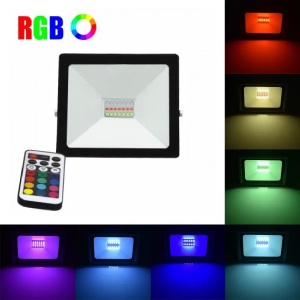 Proiector LED 10W Slim SMD RGB LZ7622R - Img 1