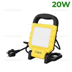 Proiector LED 20W 220V cu Suport Pliabil - Img 1