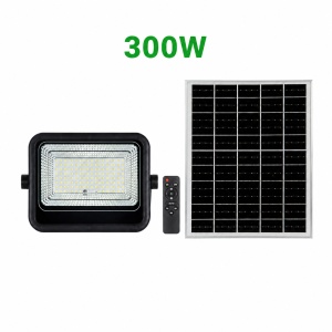 Proiector LED 300W cu Panou Solar si Telecomanda ECO