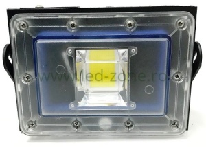 Proiector LED 50W 220V Slim Negru New Design
