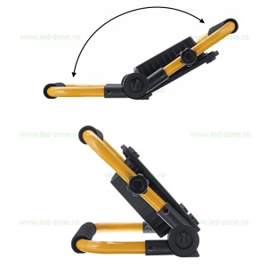 Proiector LED 50W COB Acumulator USB Solar - Img 4