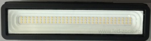 Proiector LED 50W Slim Negru SMD2835 T021