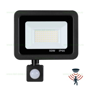 Proiector LED 50W Slim Senzor Miscare SMD 2835 - Img 1