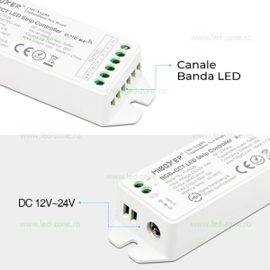 Receptor Banda LED RGB-CCT RF 12A Multizona - Img 2