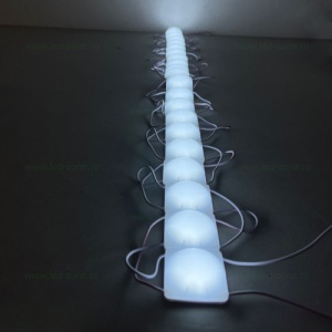 Set 20 Module LED COB cu Lupa Glob Mat 12V - Img 5
