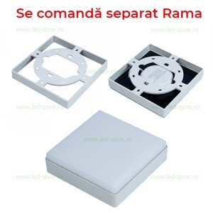 Spot LED 30W Patrat Mat Frameless 3in1