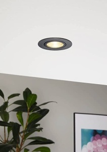 Spot LED 6W COB Rotund Mobil Negru Dimabil SALICETO - Img 3