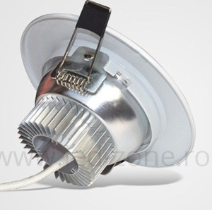 Spot LED 7W Rotund Mat Auriu