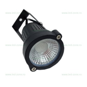 Spot LED Exterior 5W COB RGB Rotund 220V Montaj Gradina
