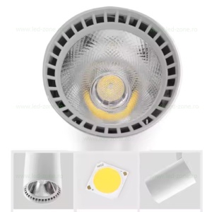 Spot LED Magazin Sina 7W COB Alb - Img 3