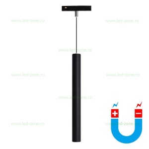 Spot LED Magnetic 12W Pendul Negru