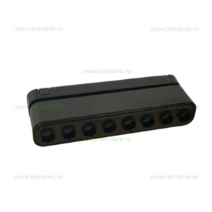Spot LED Magnetic Aplicat 15W Oval Liniar Clar Negru Ultra Slim - Img 3