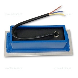 Spot LED Trepte 4x1W 220V Inox Grila LZ6010