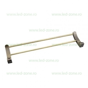 Suport Pentru Prosop Dublu Bronz Antichizat LZ82810 - Img 2