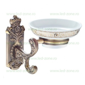 Suport Pentru Sapun Bronz Antichizat LZ68608 - Img 2
