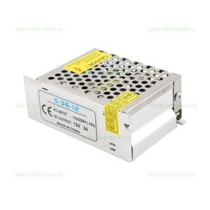 Sursa Alimentare Banda LED 12V 36W Carcasa Metal - Img 2