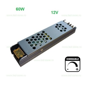 Sursa Alimentare Banda LED 12V 60W Slim Dimabila
