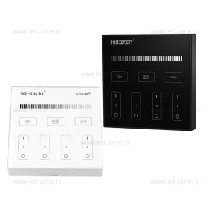 Telecomanda Monocrom 4 Zone MiLight RF Montaj Perete - Img 1
