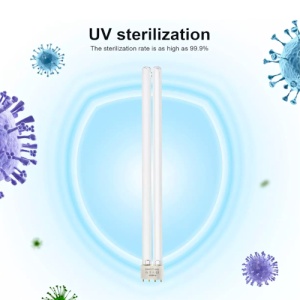 Tub Lampa Sterilizare Germicida UV-C cu Ozonificare 38W