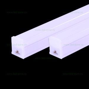 Tub LED T8 10W 60cm Patrat Mat Suport Inclus - Img 2