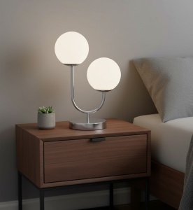 Veioza LED 2xG9 Crom LZ41-2T