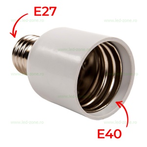 Adaptor soclu bec E27 - E40 - Img 2