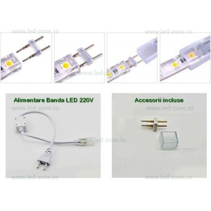 Alimentare Banda LED SMD 5050 220V - Img 2