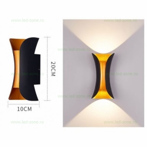 Aplica LED 2x5W Exterior Marvel Alb Natural - Img 5