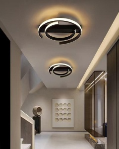 Aplica LED 30W 3 Functii Neagra LZ9325