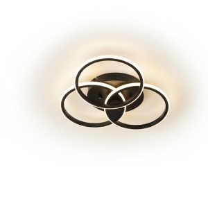 Aplica LED 30W Neagra 3 Functii LZ9335 - Img 2