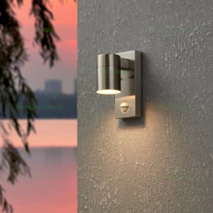 Aplica LED 3W Exterior cu Senzor RIGA 5 Argintie - Img 2