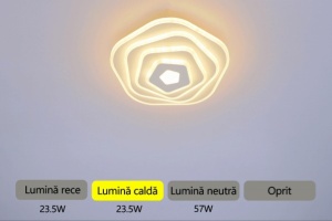Aplica LED 57W 3 Functii LZ75L361 - Img 2