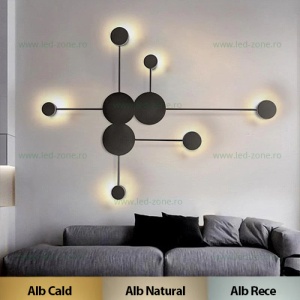 Aplica LED 72W 3 Functii LZR9069/3+3 - Img 1