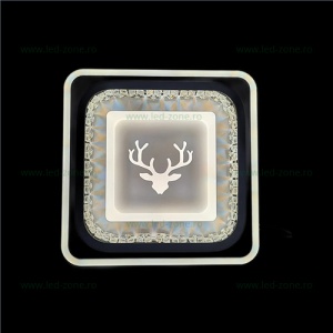 Aplica LED Moderna 50W Cristal 3 Functii LZ8196-1