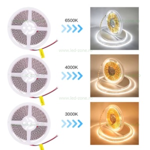 Banda LED 2835 120 SMD/ML 24V 5mm Interior Rola 10m Any Cut - Img 2