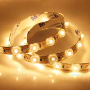 Banda LED 2835 48 SMD/ML Lupa 24V Rola 10m Diverse Culori - Img 4