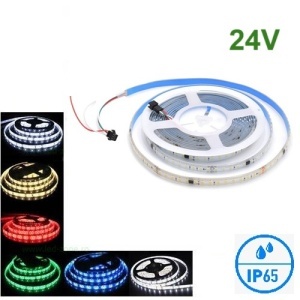 Banda LED 2835 Digitala WS2811 IC 120 SMD/ML Silicon 24V 5M - Img 7
