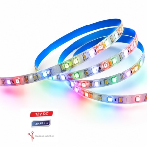 Banda LED 3535 120 SMD/ML RGB Interior 10mm 12V