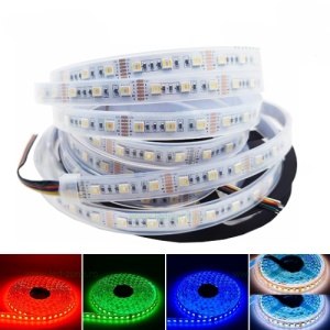 Banda LED 5050 60 SMD/ML RGBWW Silicon 24V - Img 5