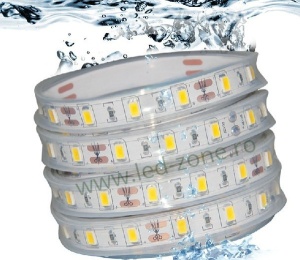 Banda LED 5050 60 SMD/ML Submersibila IP68 12V - Img 1