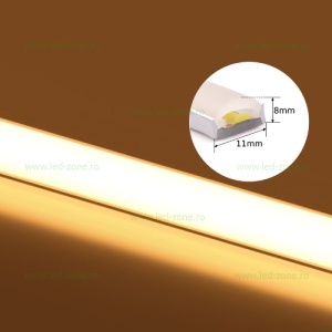 Banda LED COB 220V Silicon Mat Autoadeziva - Img 4