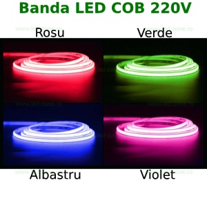 Banda LED COB 220V Slim Silicon Mat - Img 3
