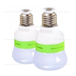 Bec LED E27 7W Mat Plastic 24V