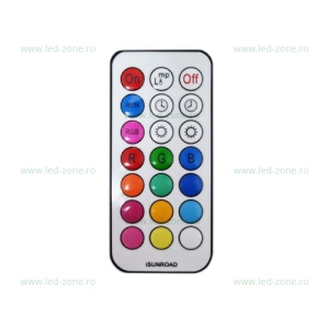 Bec LED E27 7W RGBW Telecomanda - Img 2