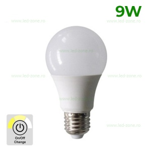 Bec LED E27 9W Iluminare 260 Grade CCT 3 Functii - Img 2