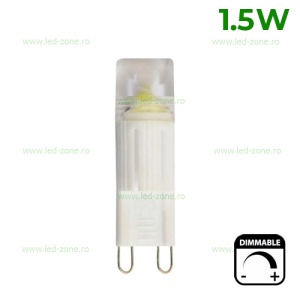 Bec LED G9 1.5W Corn Dimabil