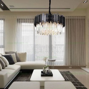 Candelabru 8 Socluri E27 Negru LZ339-500