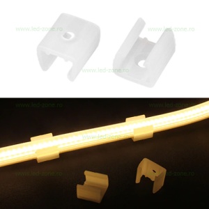Clema Fixare Banda LED COB 13mm 220V - Img 1