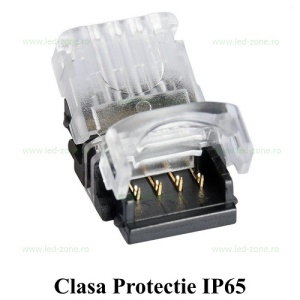 Conector Alimentare 4 Pini IP44 Banda LED SMD 5050 RGB - Img 3