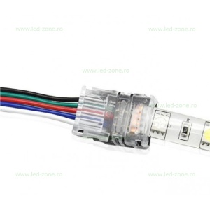 Conector Alimentare 5 Pini IP44 Banda LED SMD 5050 RGBW - Img 3